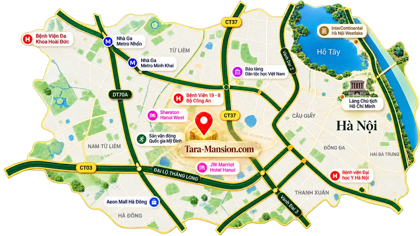 Vị trí Tara Maison